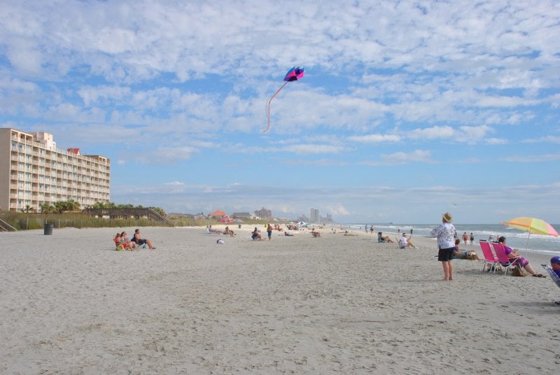 kite flying north myrtle beach