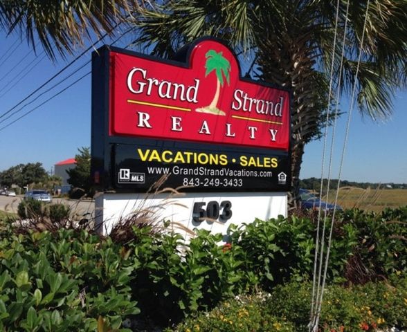 grand strand realty sign