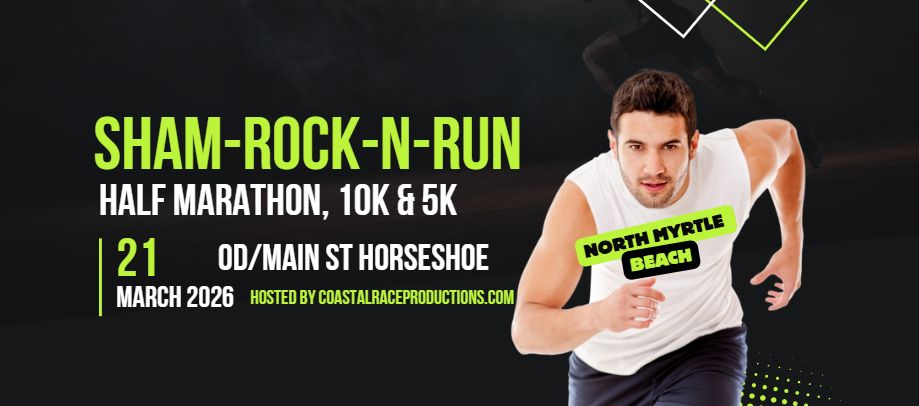 Sham-ROCK-N-Run 2026 (Half Marathon, 10K, 5K) | North Myrtle Beach
