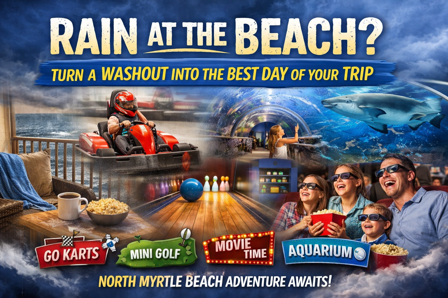 Rainy day things to do in North Myrtle Beach