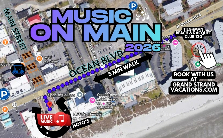 Music on Main North Myrtle Beach 2026 
