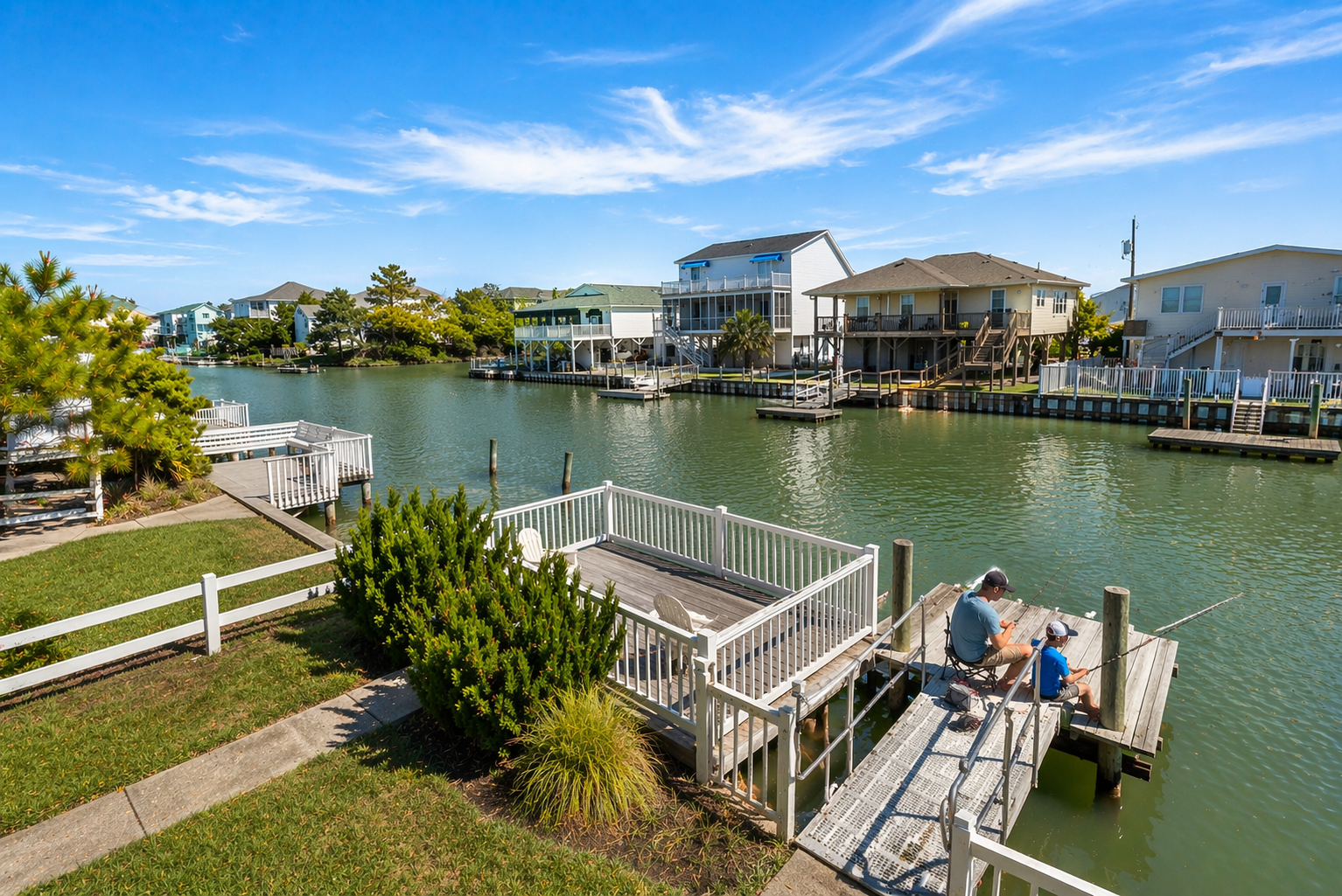 Cherry Grove channel home with waterfront dock access in North Myrtle Beach