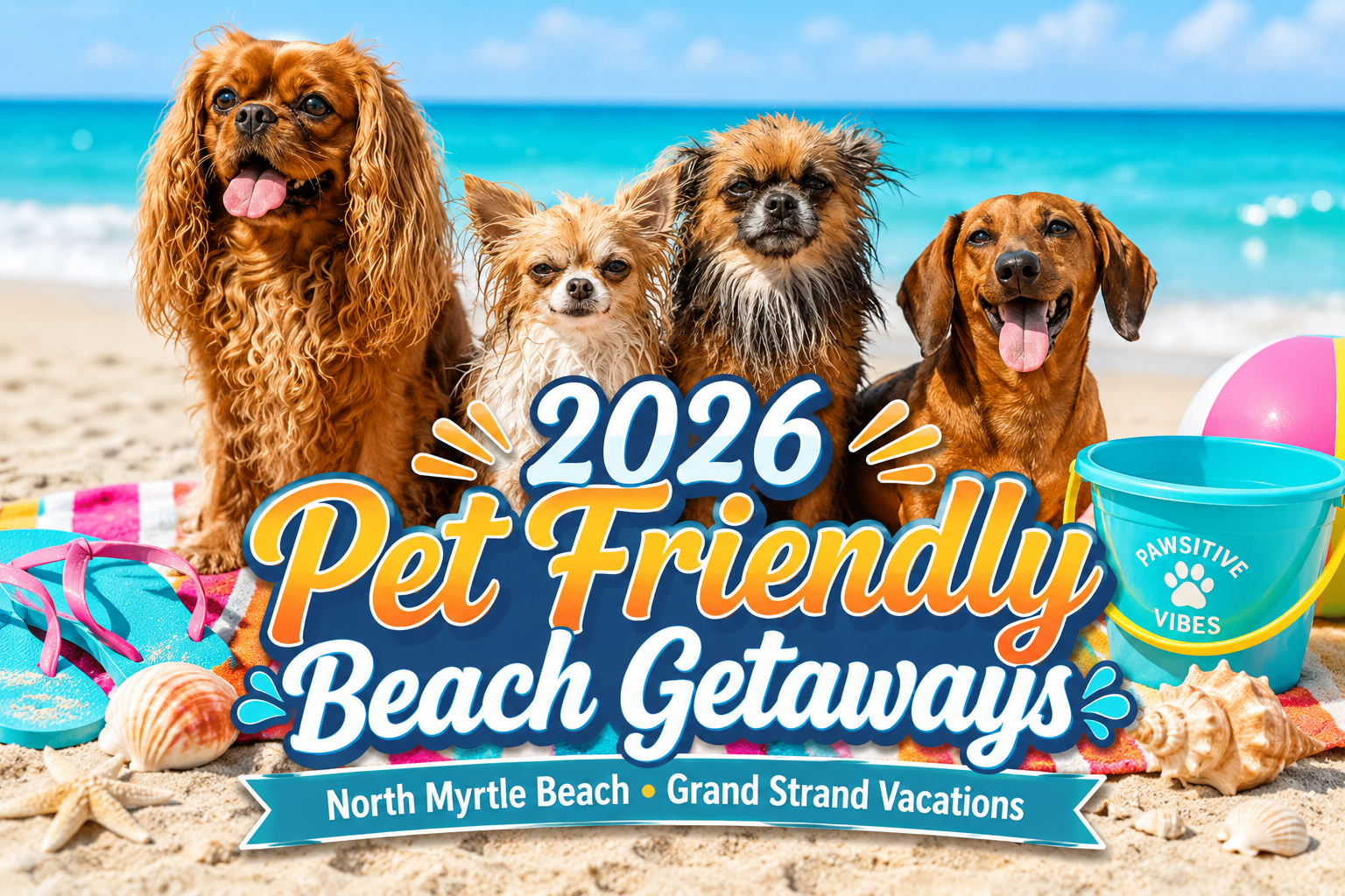 Pet Friendly North Myrtle Beach Vacation Rentals at Grand Strand Vacations in Cherry Grove SC